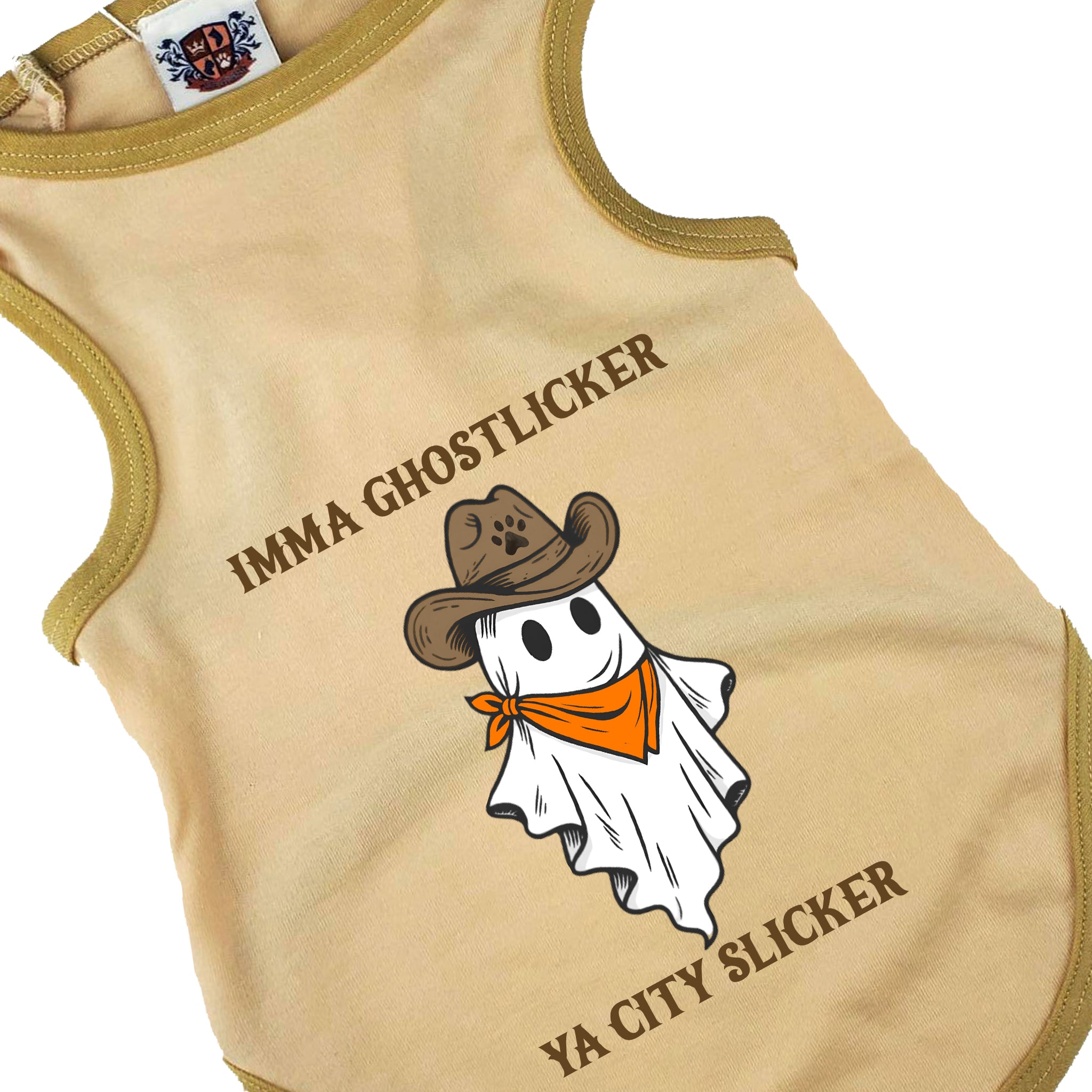 Halloween Dog Shirt | Cowboy Ghostlicker